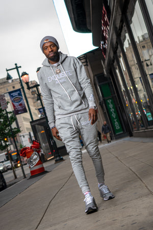 EXQUISITE APPAREL JOGGER SET GREY