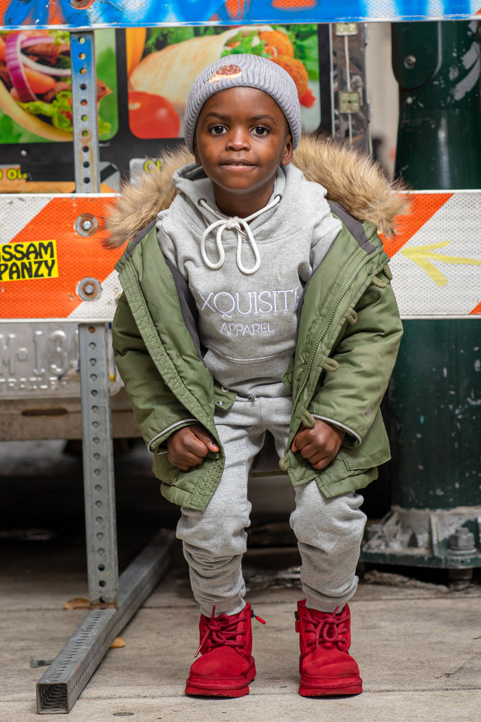 KIDS JOGGER SET GREY