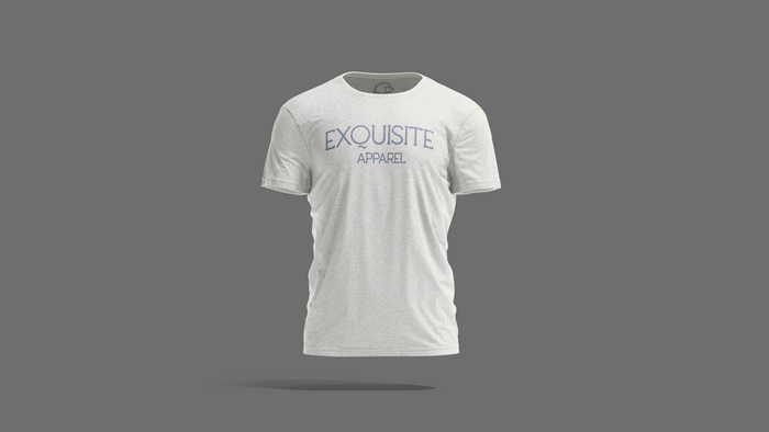Exquisite Apparel embroidered logo's slim fit t-shirt (OFFWHITE)